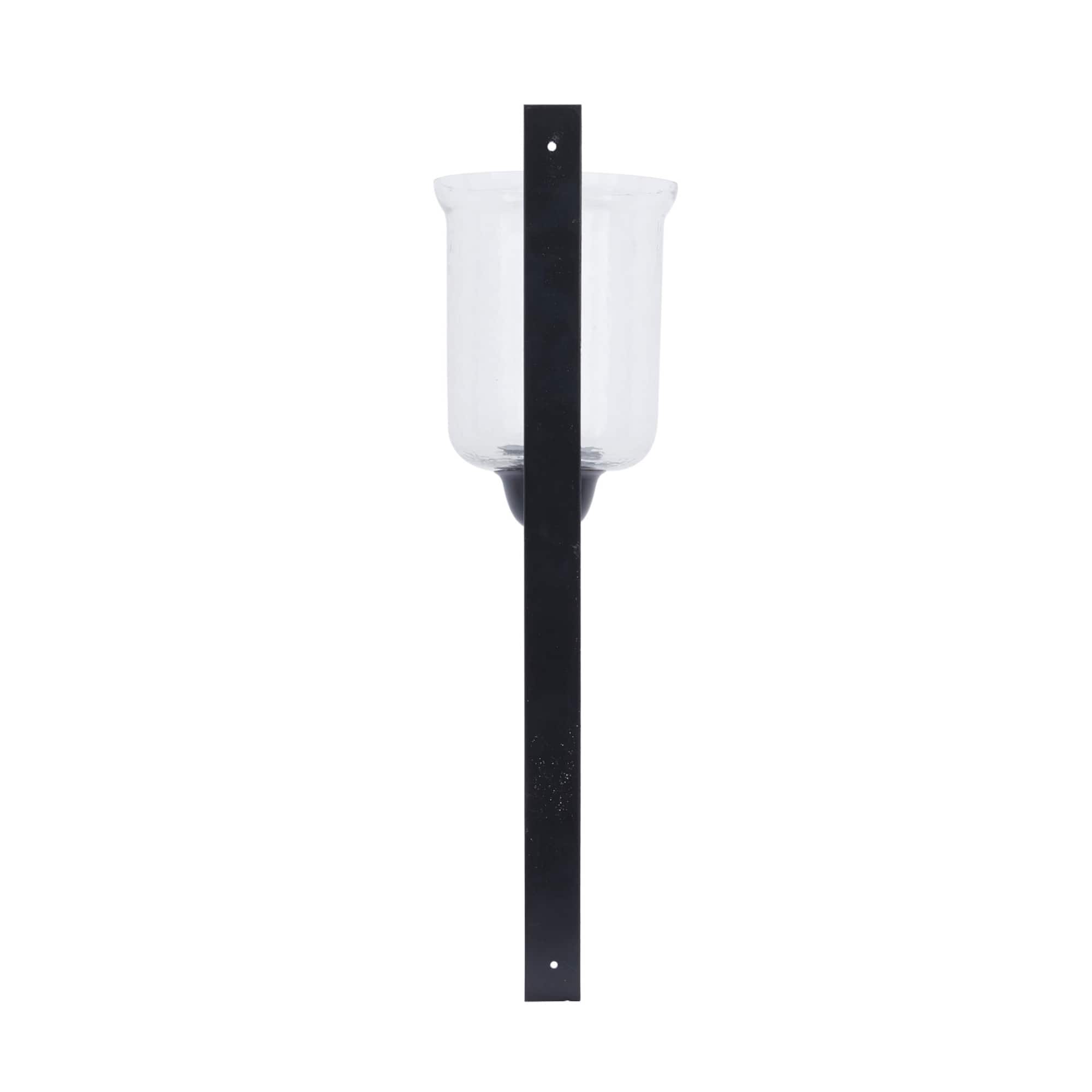 24" Black Traditional Wall Sconce